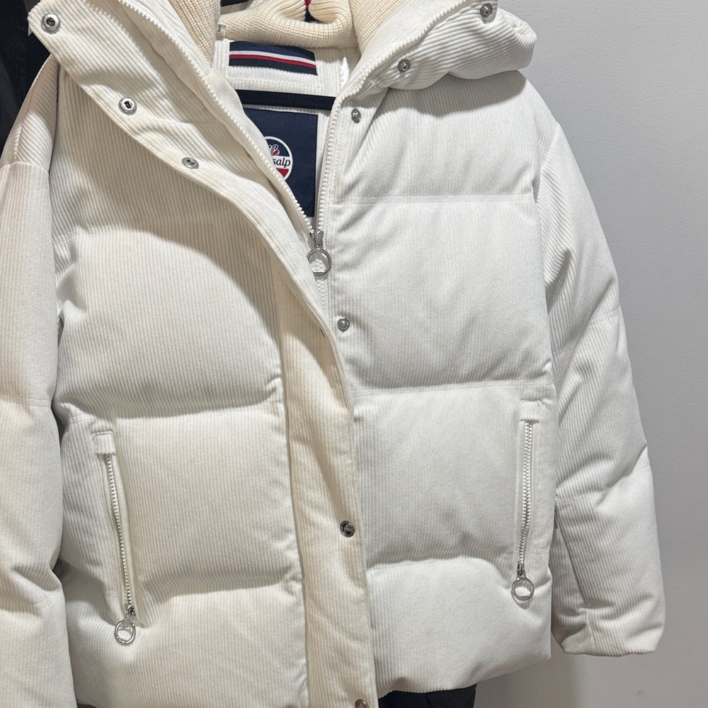 Fusalp Off-White Quilted Jacket